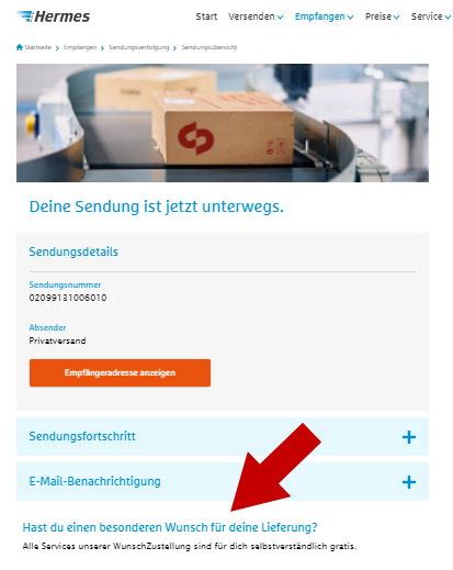 hermes zustelldatum verstrichen|hermes paket umleiten.